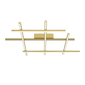 Lestenec MOD278CL-L50G3K | Moderna zlata LED svetilka