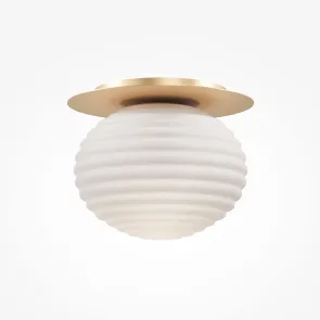 Ceiling Light MOD268CL-01G | Modern Gold Glass Ceiling Lamp