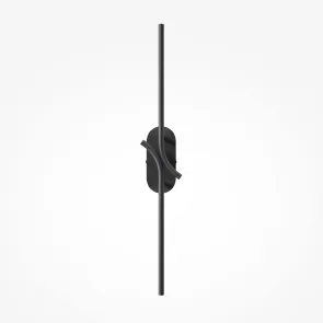 Stenska svetilka MOD256WL-L5B3K | Moderna črna LED stenska svetilka