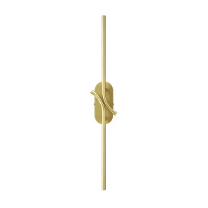 Stenska svetilka MOD256WL-L5BS3K1 | Moderna zlata dizajnerska LED svetilka
