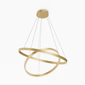 Pendant Light MOD058PL-L74BSK | Modern Gold LED Chandelier
