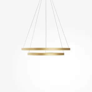 Viseča svetilka MOD058PL-L74BSK | Moderna zlata LED viseča svetilka