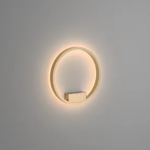 Stenska svetilka MOD058WL-L25BS3K | Moderna LED stenska svetilka medenina