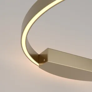 Stenska svetilka MOD058WL-L35BS3K | Moderna LED stenska svetilka medenina