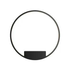 Stenska svetilka MOD058WL-L50B3K | Velika črna LED stenska svetilka