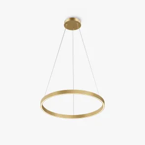 Pendant Light MOD058PL-L32BSK | Modern Gold Ring LED Pendant Lamp