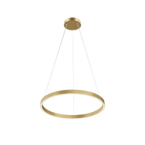Pendant Light MOD058PL-L32BSK | Modern Gold Ring LED Pendant Lamp