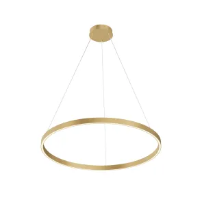 Viseča svetilka MOD058PL-L42BSK | Moderna zlata LED viseča svetilka
