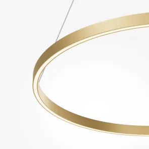 Viseča svetilka MOD058PL-L42BSK | Moderna zlata LED viseča svetilka