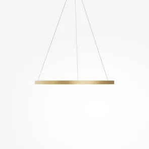 Viseča svetilka MOD058PL-L42BSK | Moderna zlata LED viseča svetilka
