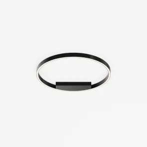 Stropna svetilka MOD058CL-L35BK črna LED 35W moderna okrogla svetilka za dnevno sobo