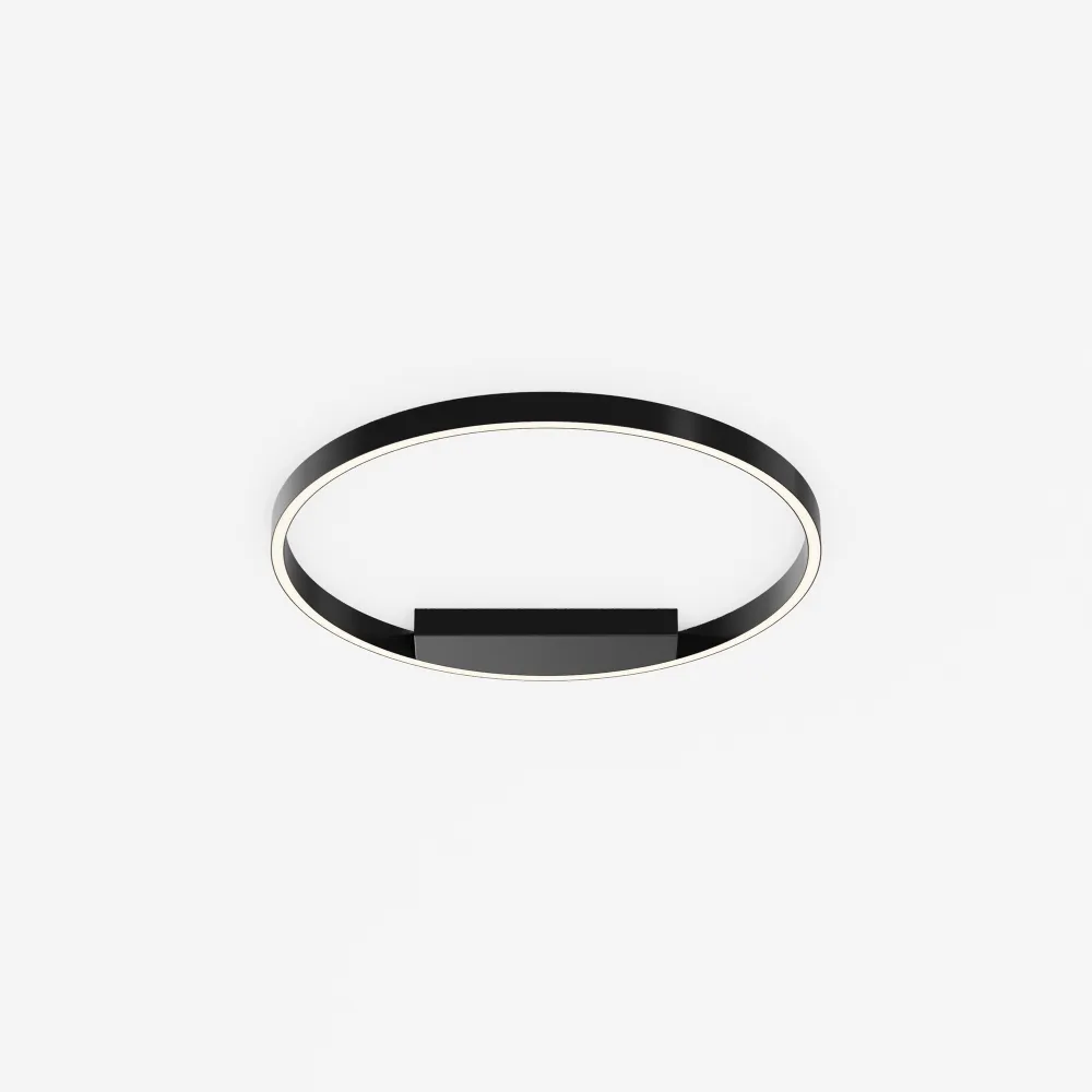 Ceiling Light MOD058CL-L35BK Black LED 35W Modern Round Ceiling Lamp for Living Room Bedroom