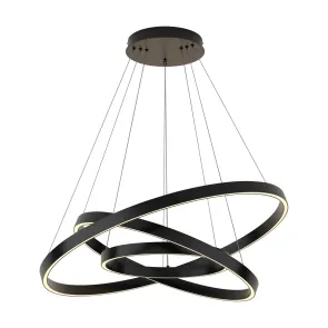 Ceiling Light MOD058CL-L35BSK LED 35W Gold Round Ceiling Lamp for Living Room and Bedroom
