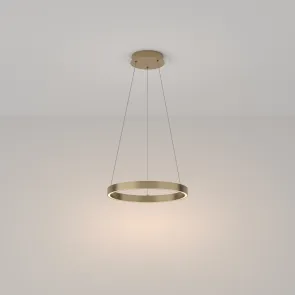 Pendant Light MOD058PL-L22BS3K Gold LED 25W Modern Round Chandelier 3000K
