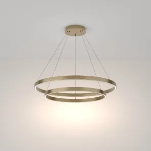 Pendant Light MOD058PL-L74BS4K Gold LED 88W Designer Chandelier 4000K