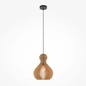 Pendant Light MOD192PL-01W1 Wooden Pendant Lamp E27 Modern Scandinavian Style