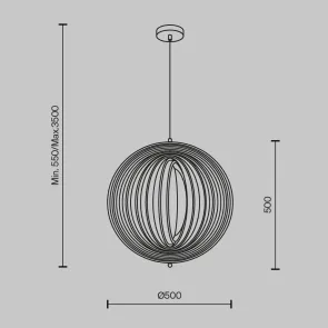 Pendant Light MOD197PL-01W1 Wooden Pendant Lamp E27 for Modern Interiors