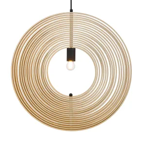 Pendant Light MOD197PL-01W2 Wooden Scandinavian Style Pendant Lamp E27