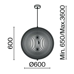 Pendant Light MOD197PL-01W2 Wooden Scandinavian Style Pendant Lamp E27