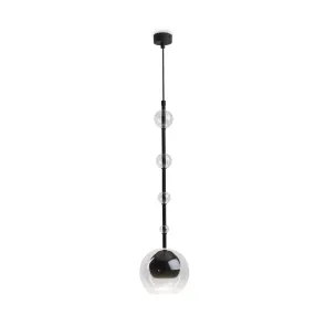 Pendant Light MOD227PL-01B Black Glass Pendant Lamp Modern Designer Chandelier GU10