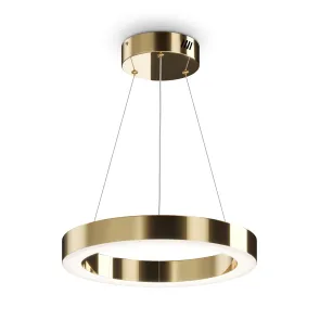 Pendant Light MOD415PL-L36BS4K LED 35W Brass Modern Round Ceiling Light