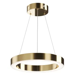 Pendant Light MOD415PL-L36BS4K LED 35W Brass Modern Round Ceiling Light