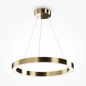 Pendant Light MOD415PL-L45BS4K LED 39W Brass Modern Round Ceiling Light