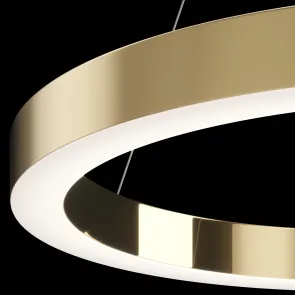 Pendant Light MOD415PL-L45BS4K LED 39W Brass Modern Round Ceiling Light