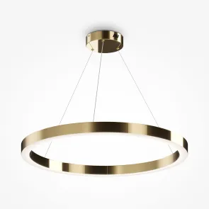 Pendant Light MOD415PL-L60BS4K LED 58W Brass Modern Round Ceiling Light