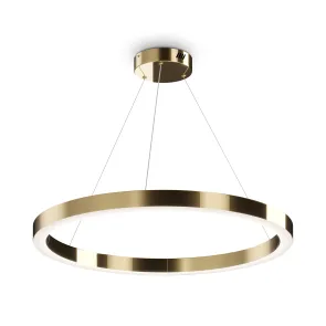 Viseča svetilka MOD415PL-L60BS4K LED 58W medeninasta moderna okrogla svetilka
