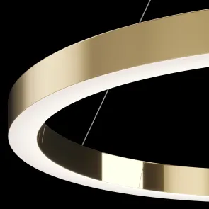 Viseča svetilka MOD415PL-L60BS4K LED 58W medeninasta moderna okrogla svetilka