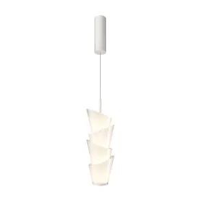Viseča svetilka MOD374PL-L28W3K LED 14W bela moderna dizajnerska svetilka