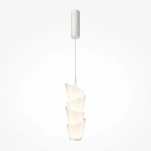Viseča svetilka MOD374PL-L28W3K LED 14W bela moderna dizajnerska svetilka