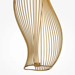 Pendant Light MOD263PL-L20BS3K LED 20W Brass Designer Ceiling Light