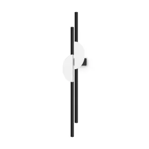 Stenska svetilka MOD179WL-L22W4K1 LED 23W črna moderna stenska svetilka