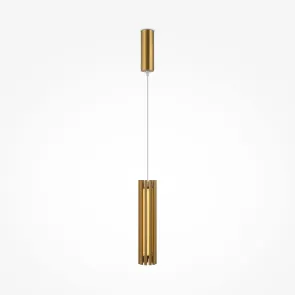 Pendant Light MOD410PL-L12BS3K LED 12W Gold Modern Ceiling Lamp