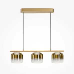 MOD286PL-L12G3K Pendant Light LED 3000K Gold | Modern Ceiling Light
