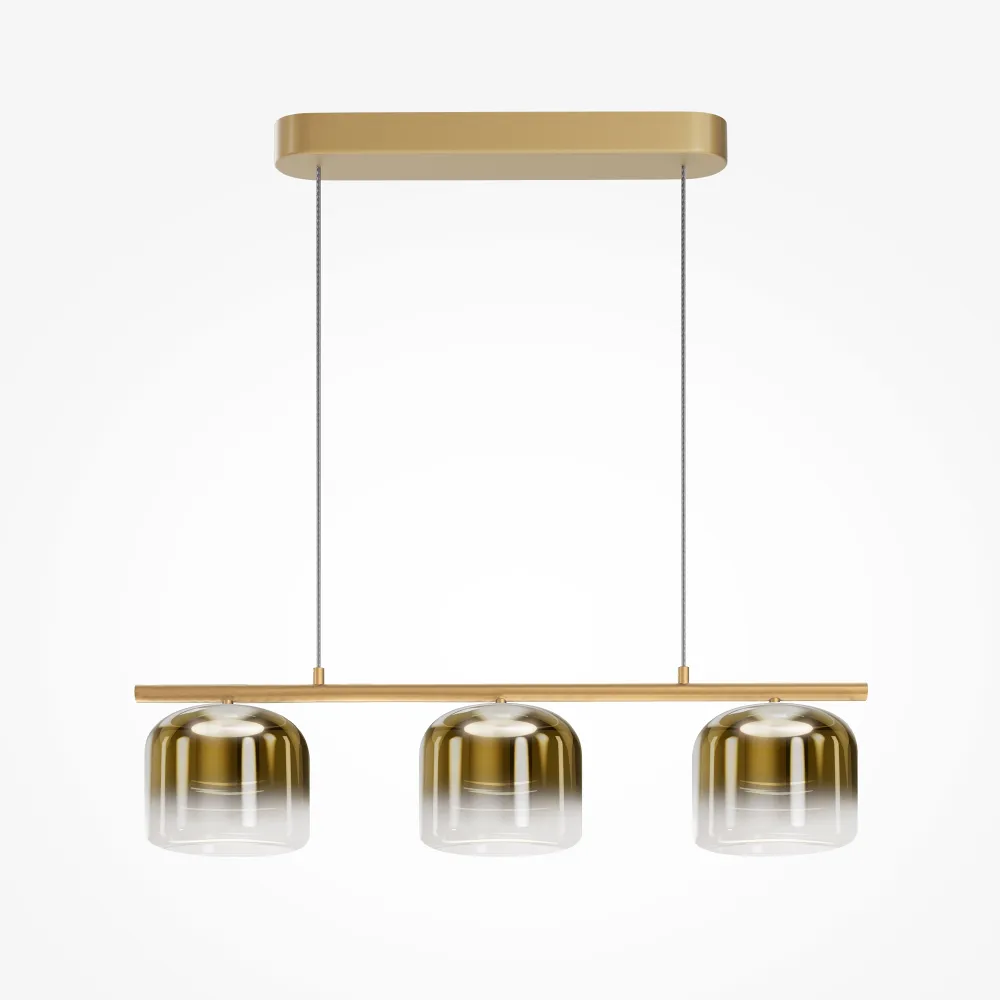 Viseča svetilka MOD286PL-L12G3K LED 3000K zlata | Moderna viseča svetilka