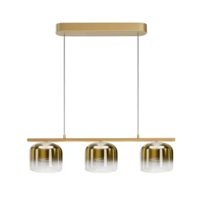 Viseča svetilka MOD286PL-L12G3K LED 3000K zlata | Moderna viseča svetilka