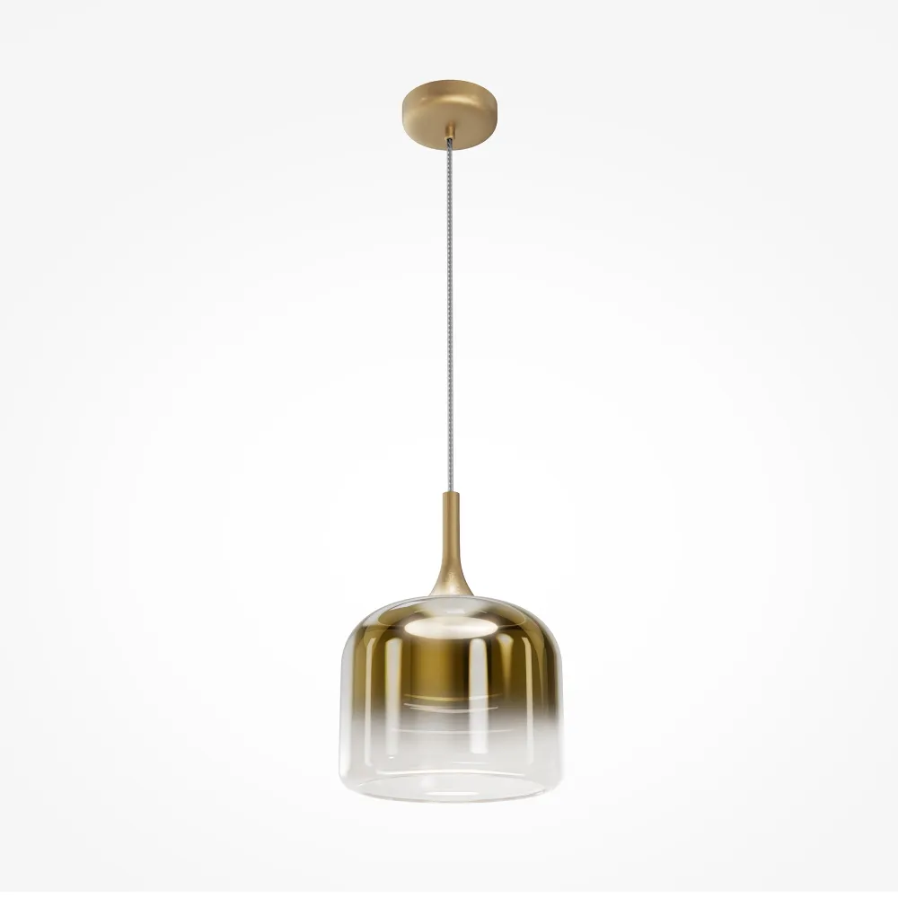 Viseča svetilka MOD286PL-L18G3K LED 3000K zlata | Moderna viseča svetilka