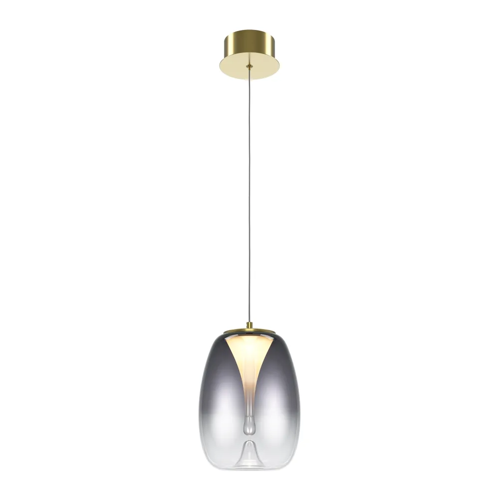 Viseča svetilka MOD282PL-L8G3K LED 3000K zlata | Dizajnerska viseča svetilka