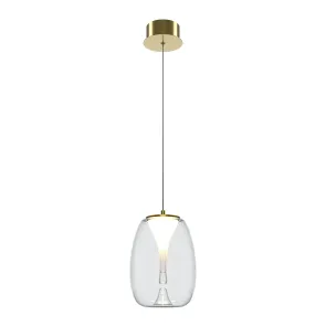 MOD282PL-L8G3K1 Pendant Light LED 3000K Gold | Designer Pendant Light