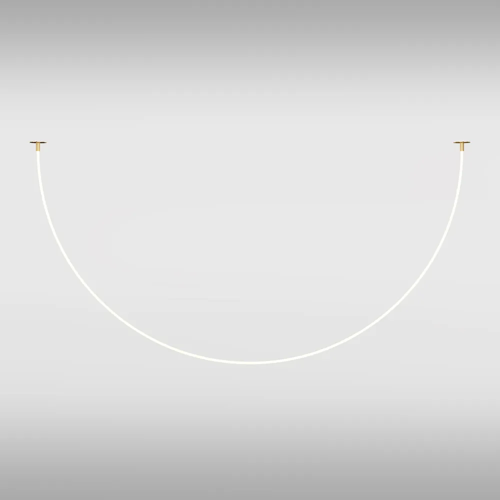 MOD146PL-L40G3K Pendant Light LED 3000K Gold | Modern Pendant Light
