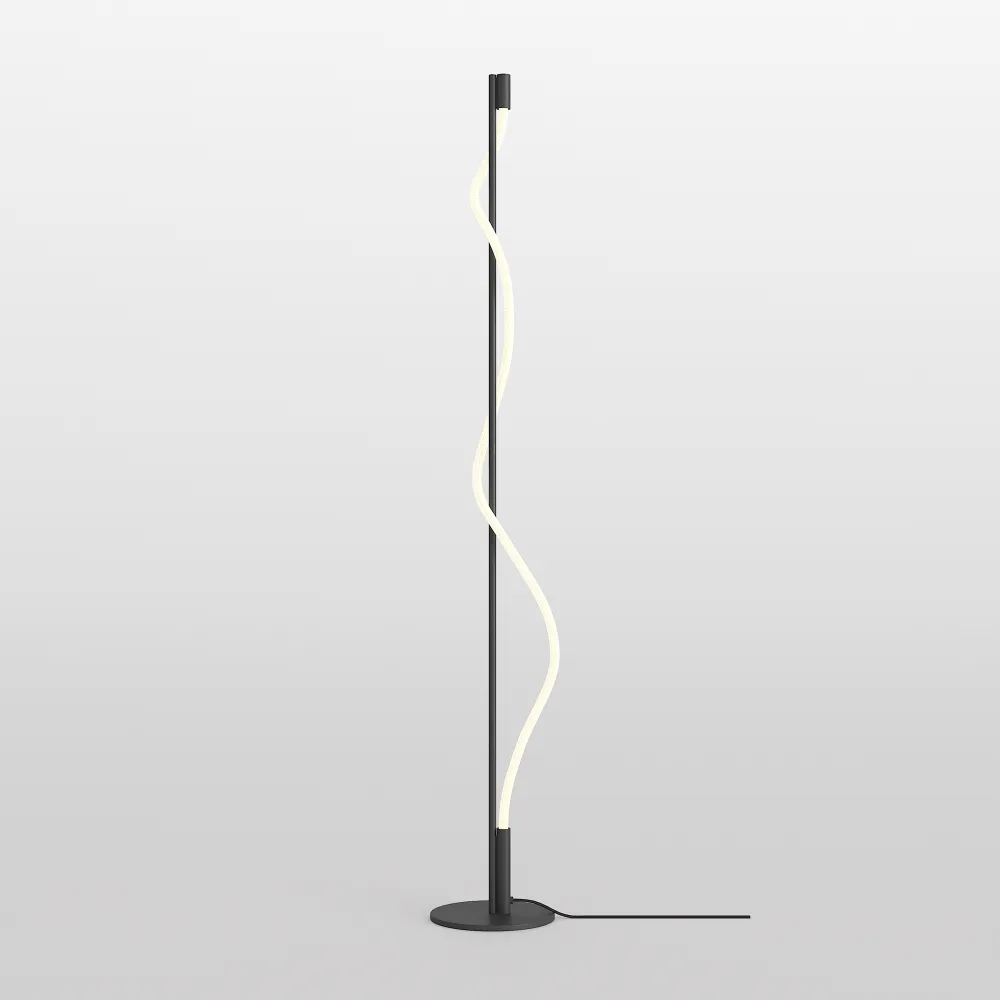 Stojalna svetilka MOD166FL-L15B3K LED 3000K črna | Moderna talna svetilka