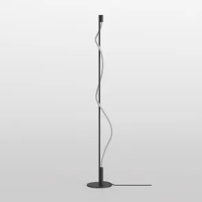Stojalna svetilka MOD166FL-L15B3K LED 3000K črna | Moderna talna svetilka