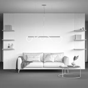 MOD166PL-L30G3K Pendant Light LED 3000K Gold | Modern Pendant Light
