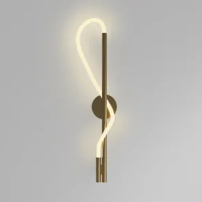 Stenska svetilka MOD166WL-L12G3K LED 3000K zlata | Moderna stenska svetilka