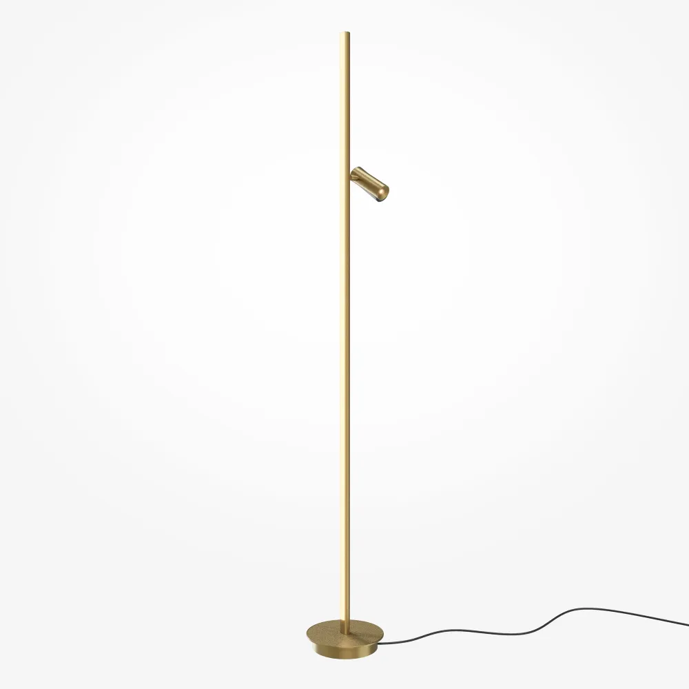MOD395FL-L28BS3K Floor Lamp LED 3000K Gold | Modern Floor Lamp