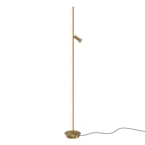 MOD395FL-L28BS3K Floor Lamp LED 3000K Gold | Modern Floor Lamp