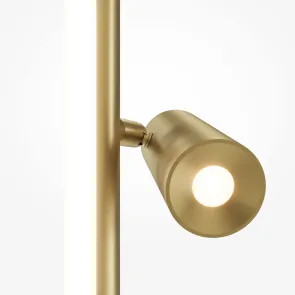 MOD395FL-L28BS3K Floor Lamp LED 3000K Gold | Modern Floor Lamp